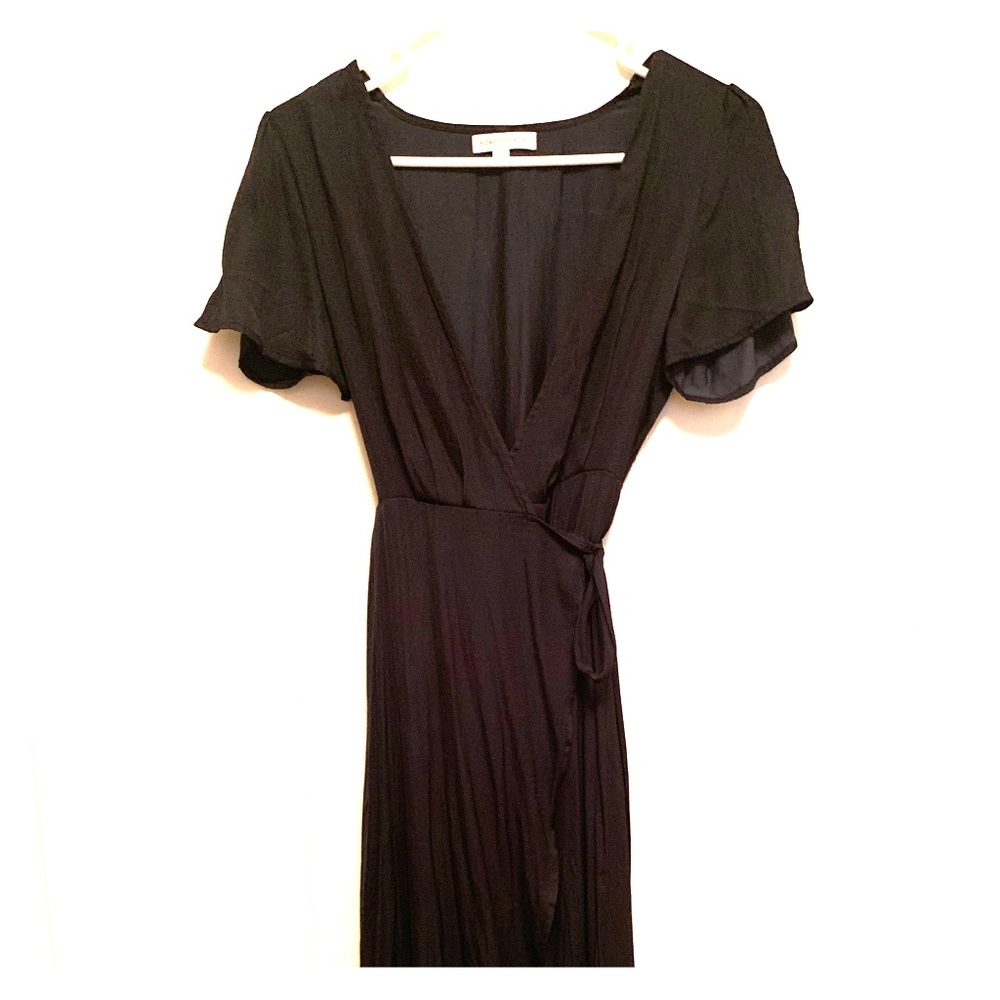 Wrap maxi dress